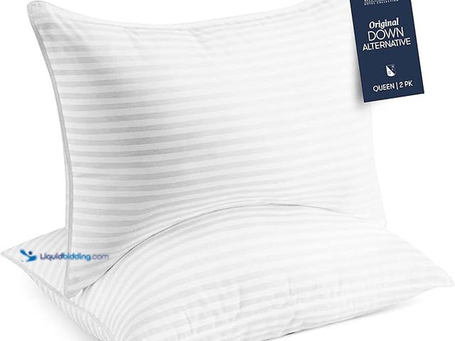 Lot 49-3528018 - Beckham Hotel Collection Bed Pillows Standard / Queen Size Set of 2 - Original Soft Down Alternative...
