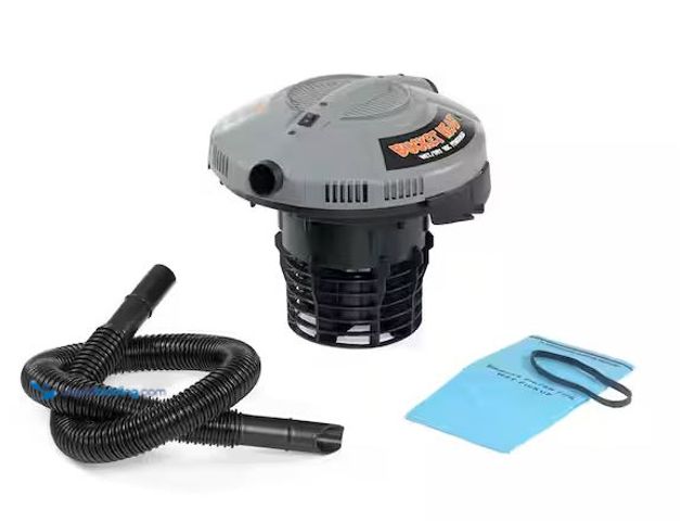 Lot 49-5460663 - Bucket Head
5 Gal. 1.75 Peak HP Wet Dry Vac Powerhead Shop Vacuum with Filter, Hose (Compatible wit...