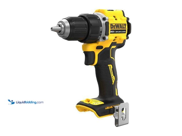 Lot 49-5413783 - DEWALT
ATOMIC 20-Volt MAX Brushless Cordless 1/2 in. Drill Driver (Tool-Only) UNUSED