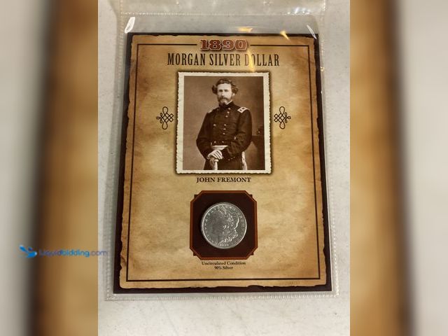 Lot 49-1804590 - 1890 MORGAN SILVER DOLLAR COIN JOHN FREMONT