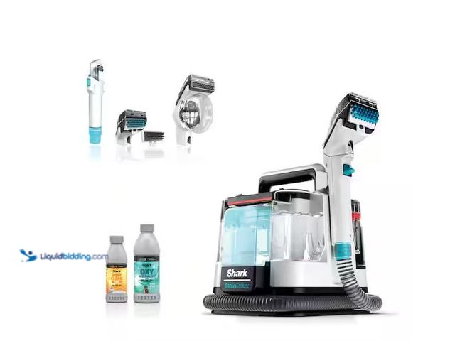 Lot 49-1548612 - Shark StainStriker Portable Corded Upholstery, Car, Rug and Carpet Cleaner with Spot and Pet Odor Re...