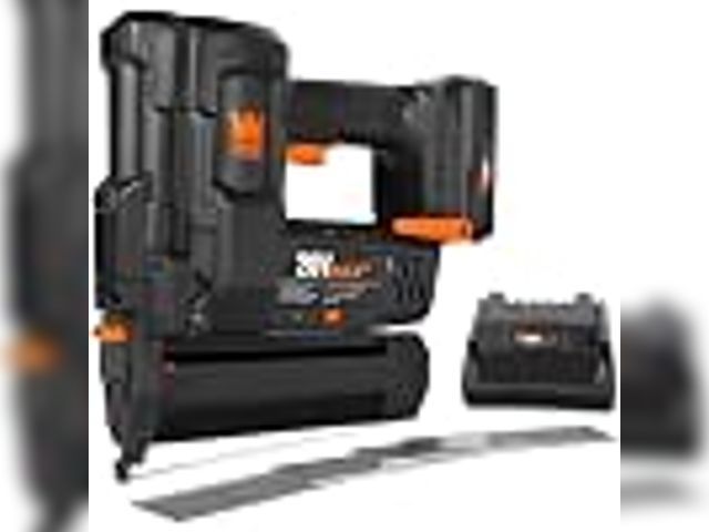 Lot 49-2024816 - WEN 20V Max Cordless 18-Gauge Brad Nailer with 2.0Ah Battery and Charger (20512). Model #B0CH3R5G59....