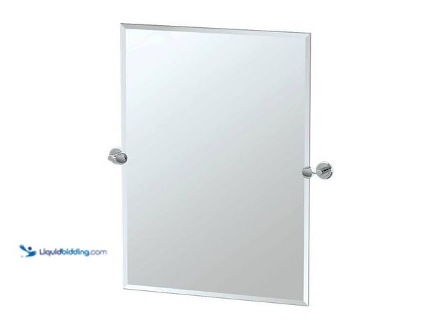 Lot 49-3432704 - Gatco 24" x 19" Frameless Wall Mirror, Wall Mounting. Model# 5803A. Unused.   Ref#HDPA0212