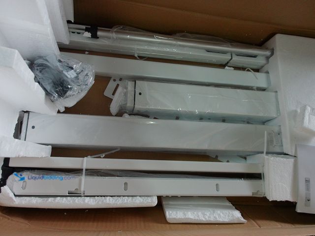 Lot 49-3481670 - FLEXISPOT Height Adjustable Standing Desk Frame with Memory Controller, Model# FQ1W-2080, Unused, (F...