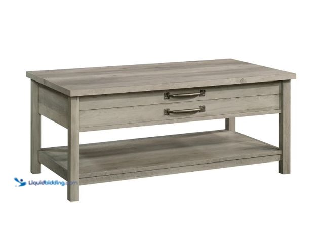 Lot 49-1625857 - Better Homes & Gardens Modern Farmhouse Rectangle Lift-Top Coffee Table, Rustic Gray Finish, Model #...