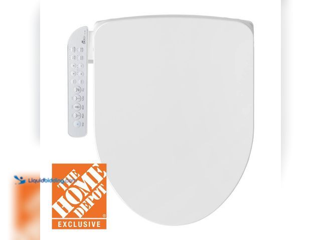 Lot 49-5487278 - BIO BIDET
HD-7000 Electric Bidet Seat for Round Toilets in White with Fusion Heating Technology (at...