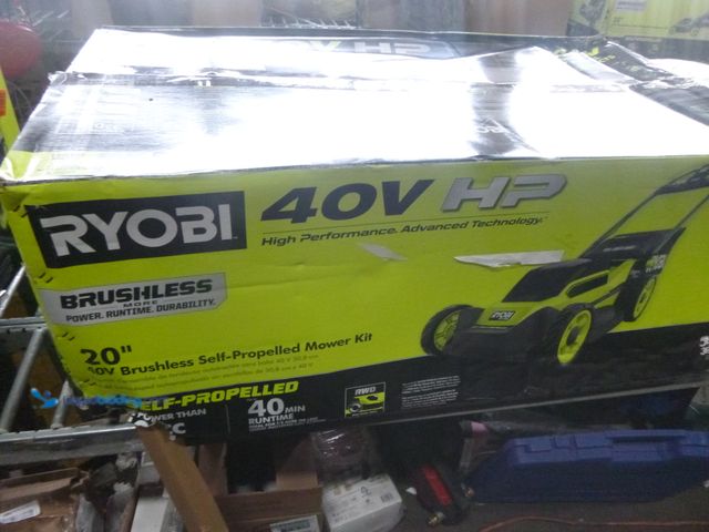 Lot 49-1514665 - DEWALT 40V HP Brushless 20 in. Cordless Electric Battery Walk Behind Self-Propelled Lawn Mower with ...
