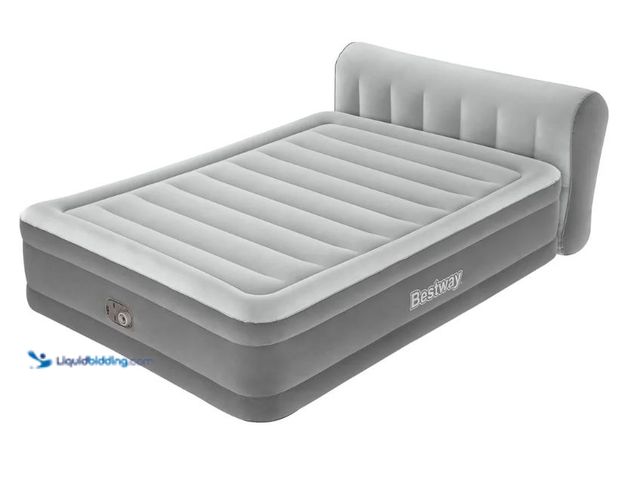 Lot 49-5545803 - Bestway Air Mattress with Headboard, Unused