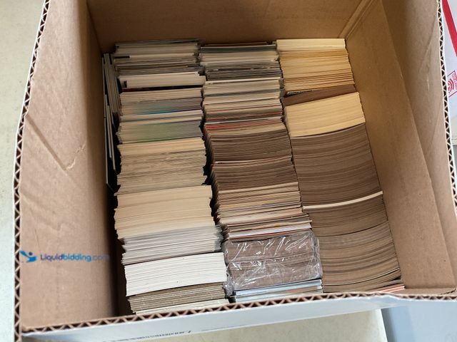 Lot 49-5451507 - Other LARGE BOX FULL OF 2000+ SPORT CARDS FROM VARIUS YEARS AND TYPES LOADED WITH STARS AND HALL OF ...