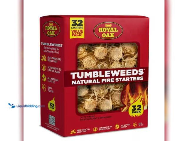 Lot 49-1536556 - (6) Royal Oak 32 ct. Firestarter, Model # 800002724, New (6 total 32-packs per lot, 192 total firest...