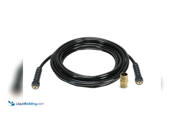 Lot 49-5406739 - Dewalt 5/16 in. x 40 ft Replacement/Extension Hose for Cold Water 3700 PSI Pressure Washers, Include...