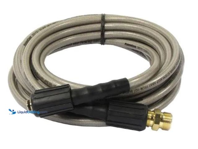 Lot 49-1625280 - Powercare 1/4 in. x 25 ft. Hose 3200 PSI compatible with Power Washer, Simpson, Ryobi, Westinghouse ...
