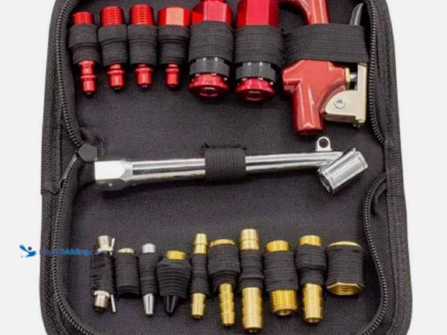 Lot 49-5551397 - Husky Air Accessory Kit with Case (19-Piece), Unused