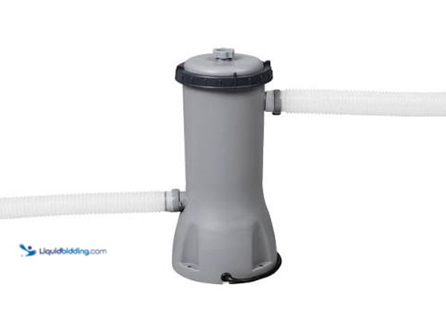 Lot 49-3566678 - Bestway Flowclear 1,000 Gallons per Hour Swimming Pool Filter Pump Model:821808131754 unused
