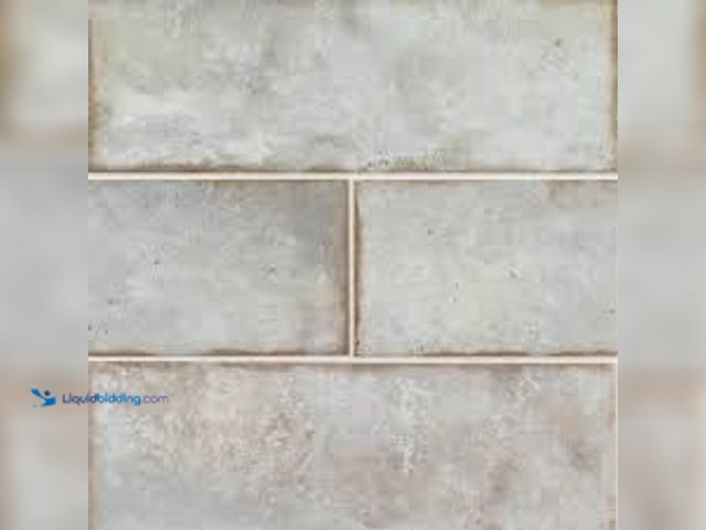 Lot 49-5485125 - Approx 90 sq.ft. Jeffrey Court Reina Steel Gray 4 in. x 12 in. Gloss Subway Ceramic Wall Tile (10.98...