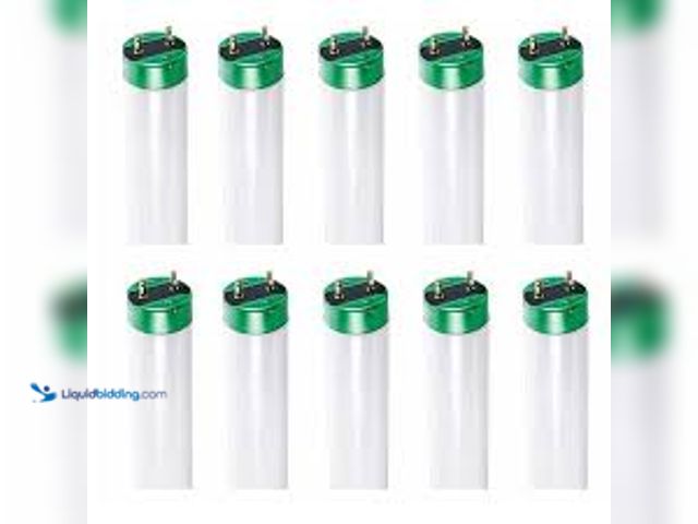 Lot 49-5475554 - QTY 11 - Philips 20-Watt 2 ft. Linear T12 ALTO Fluorescent Tube Light Bulb Daylight Deluxe (6500K). ...