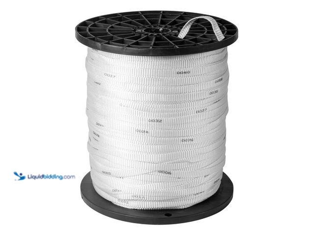 Lot 49-5449678 - 1/2 in. x 3000 ft. Measure/Pulling Tape Mule Webbing, 1250 lbs. Strength Unused