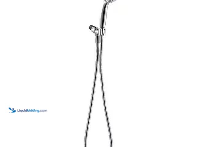 Lot 49-5573050 - Glacier Bay
Massaging 6-Spray Wall Mounted Handheld Shower Head 1.8 GPM in Chrome with 60 in. Hose,...