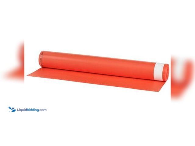 Lot 49-5539820 - FloorMuffler 100 sq. ft Rolls 48 x in. W 25 x ft. L x 2 mm T Underlayment for Laminate, Solid Hardwo...