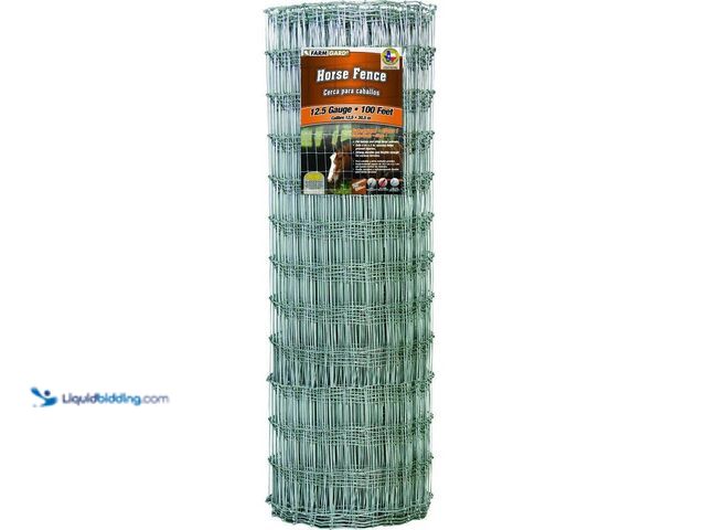 Lot 49-5433724 - FARMGARD
48 in. x 100 ft. Galvanized Steel Class 1 Coating Horse Fence.New