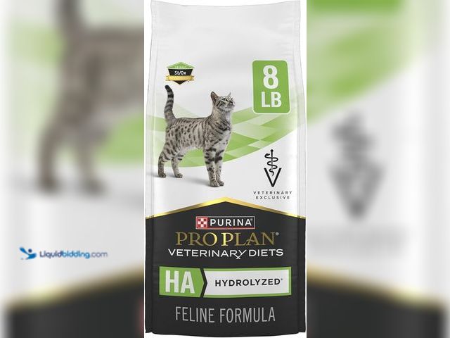 Lot 49-5407066 - Purina Pro Plan Veterinary Diets HA Hydrolyzed Feline Formula Dry Cat Food - 8 lb. Bag. Model: B072K...