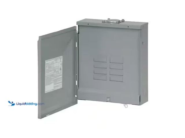 Lot 49-3600452 - Eaton BR 125 Amp 8-Space 16-Circuit Outdoor Main Lug Loadcenter with Cover Model # BR816L125RP, Slig...