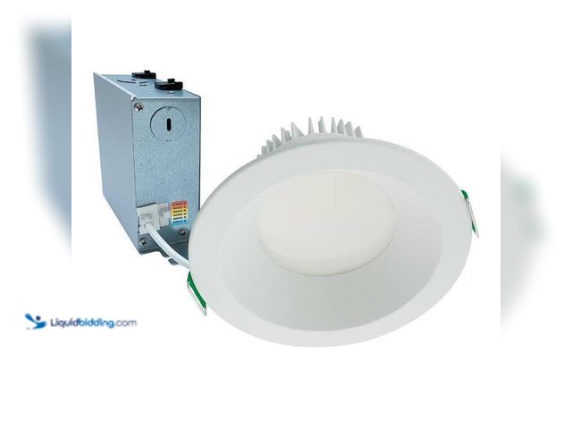 Lot 49-5547975 - HALO
LCR8 8 in. Soft White Selectable CCT Integrated LED Recessed Light with Round Surface Mount Wh...