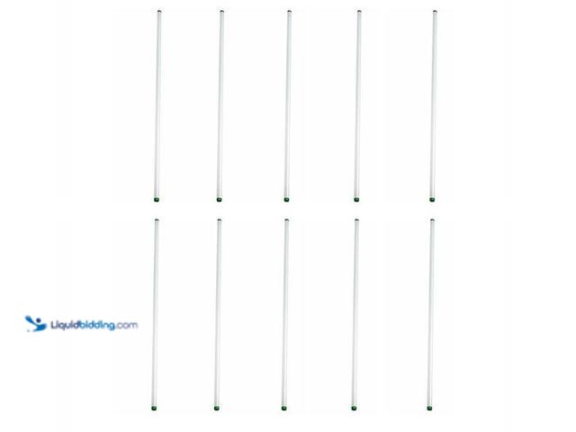 Lot 49-5476327 - Philips
32-Watt 4 ft. Linear T8 Type A Fluorescent Tube Light Bulb Natural Daylight (5000K) (10-Pac...