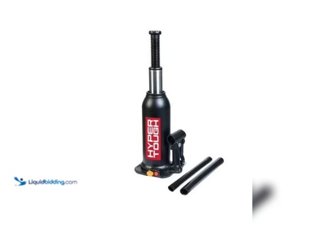 Lot 49-2026330 - Hyper Tough T91213HW 12 Ton Bottle Jack with Adjustable Screw Top for Cars and Trucks. Model #178483...