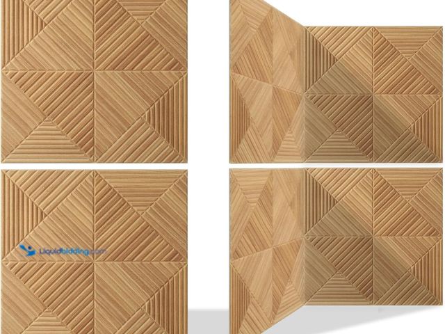 Lot 49-3511725 - 6 Pack Large Acoustic Panels,23.6 x 23.6 Inches Soundproof Wall Panels,Decorative Sound Panels,Self-...