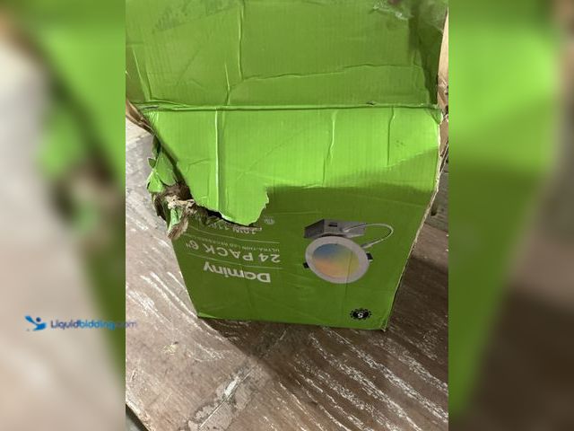 Lot 49-5487699 - Daminy 6" Ultra-Thin LED Recessed Light (only 12) Unused