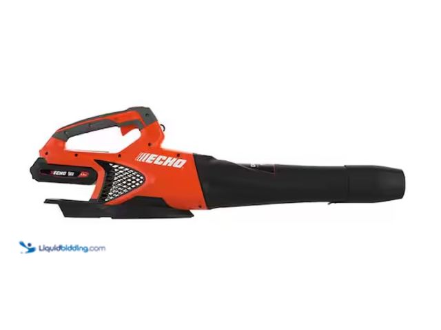 Lot 49-1567811 - ECHO 56V 151 MPH 526 CFM Cordless Battery Powered Handheld Leaf Blower with 2.5Ah Battery, Model # D...