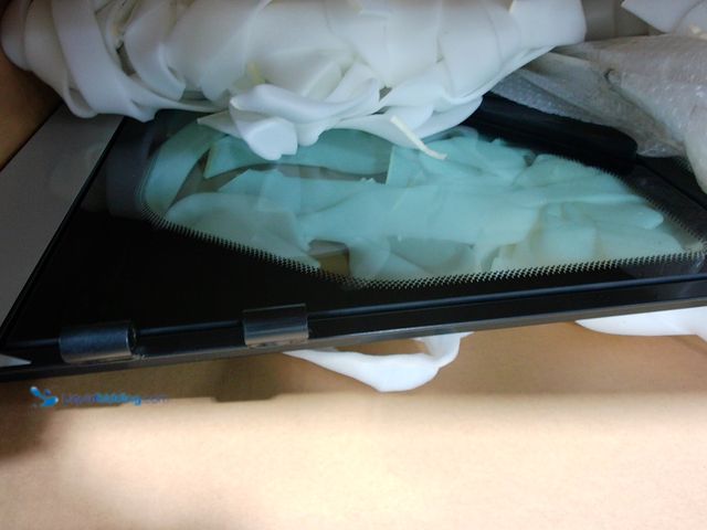 Lot 49-2022982 - Kato Genuine Parts Glass Door Assembly, Approx. 59" H x 27.5" W across the bottom, Model # 401200041...