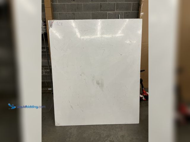 Lot 49-5449169 - 60" x 72" White Board (chipped corners) (scuffs and scratches) Used