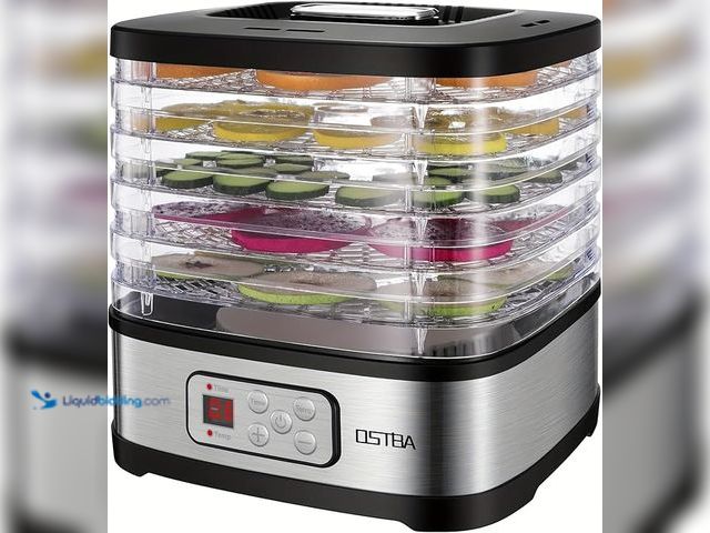 Lot 49-5433707 - 1Pcs Food Dehydrator, Dehydrator For Food And Jerky, Fruits, Herbs, Veggies, Temperature Control Ele...