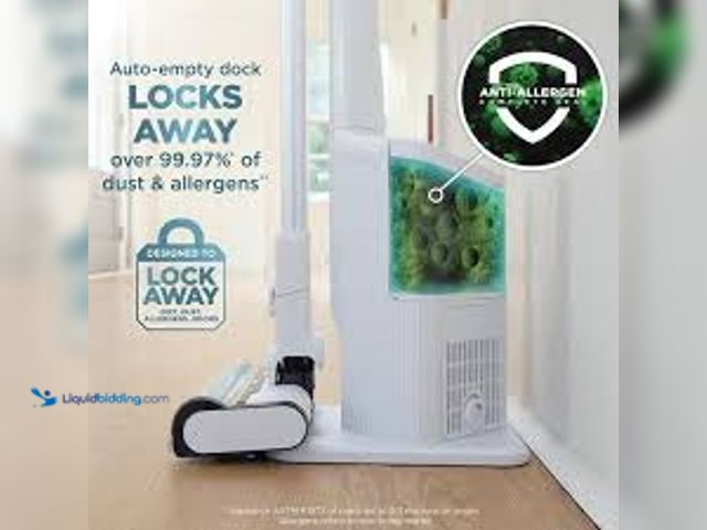 Lot 49-5448344 - Shark Clean and Empty Bagless Cordless HEPA Filtration Stick Vacuum and Auto-Empty System Multi-Surf...