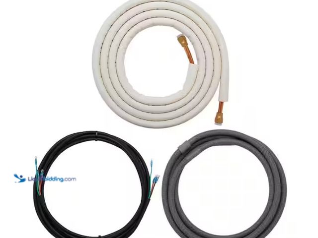 Lot 49-3433451 - LG Accessory Kit 36,000 BTU 20 SEER2 Wi-Fi 1-Zone Ductless Mini Split Heat Pump Air Conditioner 208-...