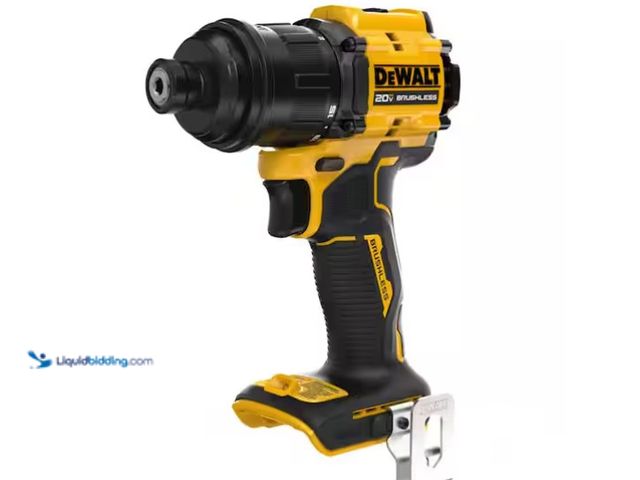 Lot 49-1575526 - DEWALT ATOMIC 20V MAX 1/2 in. Multi-Head Drill Driver (Tool Only), Model # DCD803B, Slightly used, P...