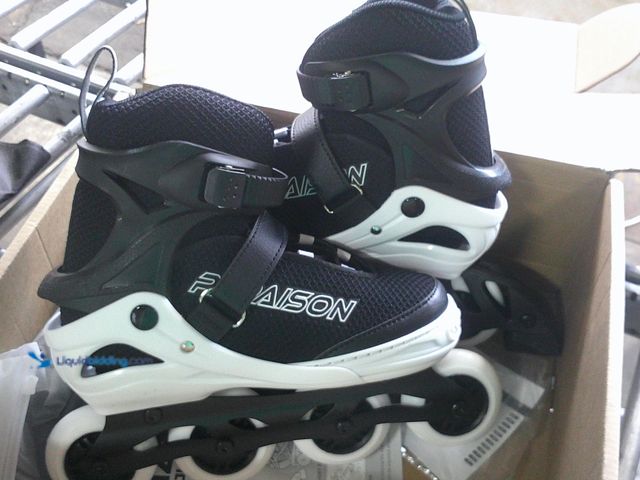 Lot 49-1525678 - PAPAISON Adjustable Inline Skates for Kids and Adults with Full Light Up Wheels, Outdoor Roller Skat...