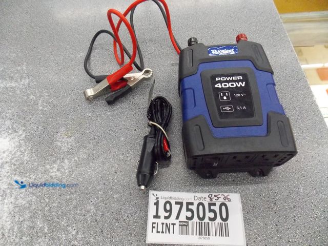 Lot 49-1975050 - 1 Duralast 70002A Electric Powered Power Inverter  Duralast 400 Watt Power Inverter Used In Good Con...