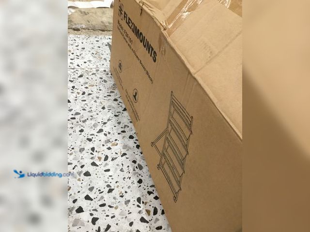 Lot 49-3536715 - Fleximounts Vertical Planter with 4 Flower Boxes (Black) SKU:FSF101 Item is unused