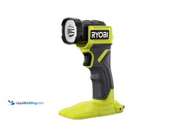 Lot 49-5559302 - RYOBI ONE+ 18V Cordless LED Light (Tool Only). Model # PCL660B. Unused