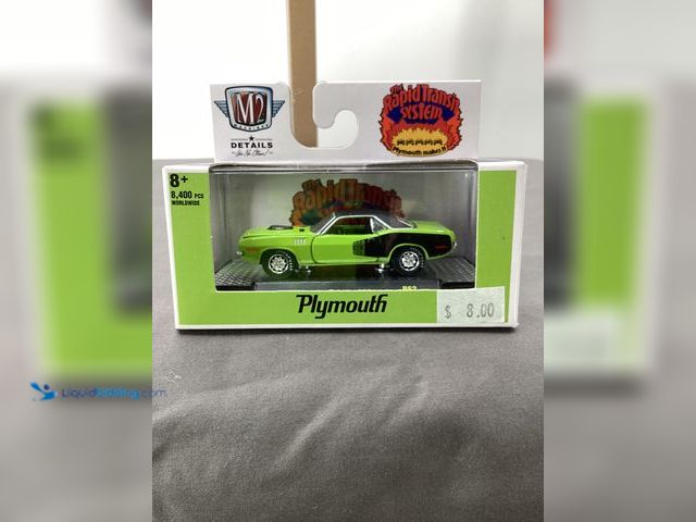 Lot 49-910637 - New Other M2 Machines 1971 Plymouth ‘Cuda 383 from the Rapid Transit System Series Diecast Vehicle -...