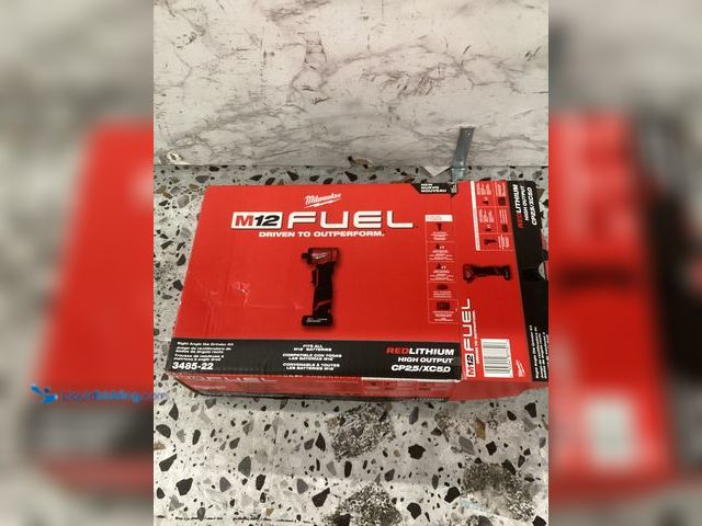 Lot 49-5486156 - Milwaukee
M12 FUEL 12V Lithium-Ion Brushless Cordless 1/4 in. Right Angle Die Grinder (tool only) I...