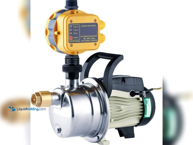 Lot 49-1544602 - TDRFORCE 3/4 HP Water Pressure Booster Pump 110V Inline Water Transfer Pump Automatic Self Priming I...