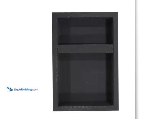 Lot 49-2020547 - Everbilt Water shield Shower System 13.25 in. x 21.25 in. x 3.5 in. Shower Niche With Adjustable She...