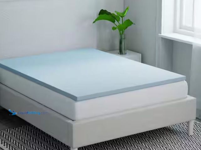 Lot 49-1623918 - StyleWell 2 in. Gel Infused Memory Foam Twin Mattress Topper, Model # THD-MFVT-2T, New. (NOTE: Facto...