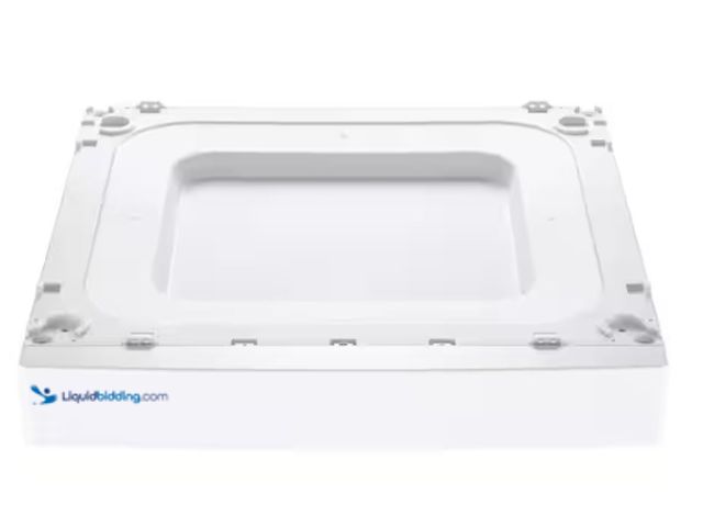 Lot 49-3611928 - LG 27 in. Short ADA Compliant Laundry Pedestal in White, Model # WDPS2W, Unused. Ref#PA0716