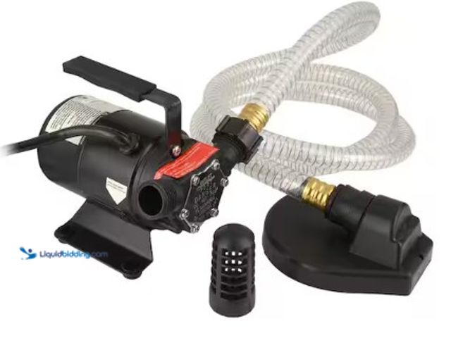 Lot 49-2022754 - Everbilt 1/10 HP Non-Submersible Self-Priming Transfer Pump, Model # EBTP1, MSRP $79.00, Unused, Has...
