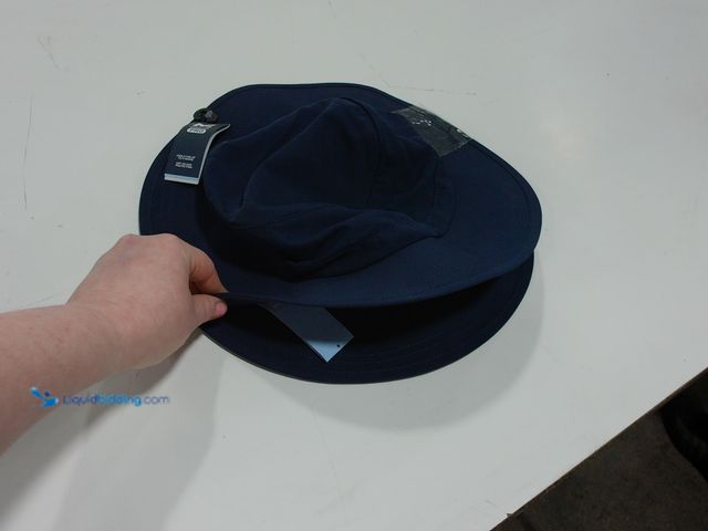 Lot 49-2025546 - Lot of (2) Mission Cooling Wide Brim Hats, Navy Blue, Model # 1013332452, Unused.   Ref#SR101